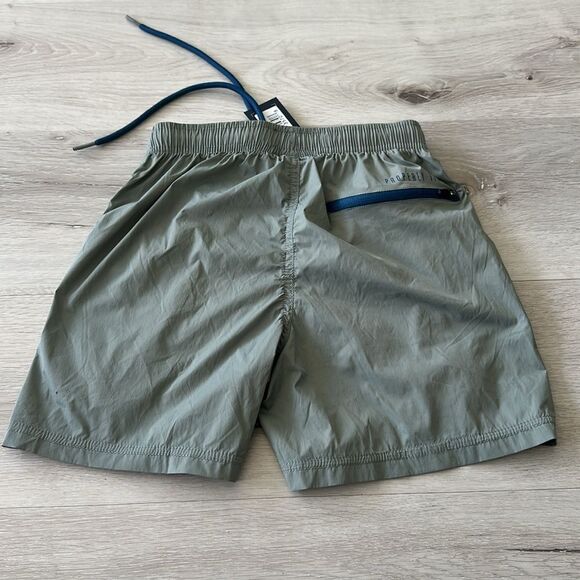 Properly Tied Drifter Shorts Moss Grey Youth Small NWT - Picture 5 of 7